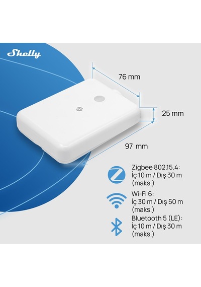 Shelly Flood Gen4 Akıllı Su Kaçak Sensörü
