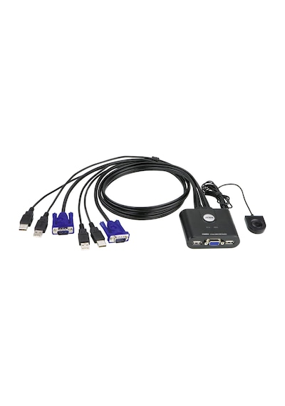 Aten Cs22U 2Port Usb Manual Kvm Switch 2Pc / 1 User Usb