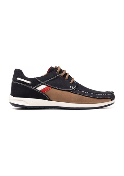 Sneaker Erkek Og-419 John May Laci Nubuk Lacivert