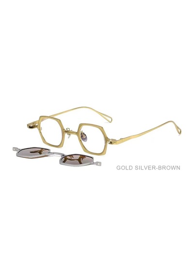 Katsuo Clip On Unisex Güneş Gözlüğü Gümüş 80898915