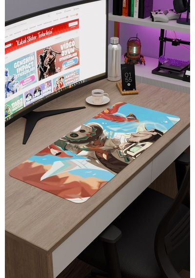 Ifa Genshin Impact Anime Oyuncu V4 - 70x30 Xl Gaming Mouse Pad Fare Altlığı