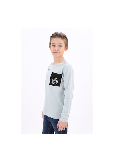 Toontoy Kids Toontoy Erkek Çocuk Baskılı Tişört Gri