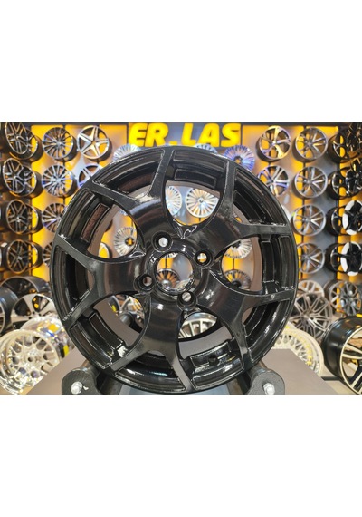 4 Adet Sato 5.5 13 4 100 Et35 Black Jant Revize Edilmiş Takım