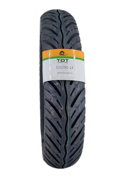 110/90-14 Tl Tubeless - Dubleks Speedstar Motosiklet Lastiği