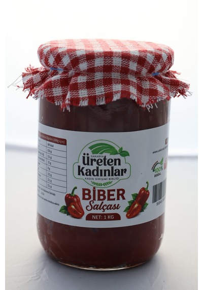 Biber Salçası 1 Kg Geleneksel Ev Yapımı Doğal Biber Salçası