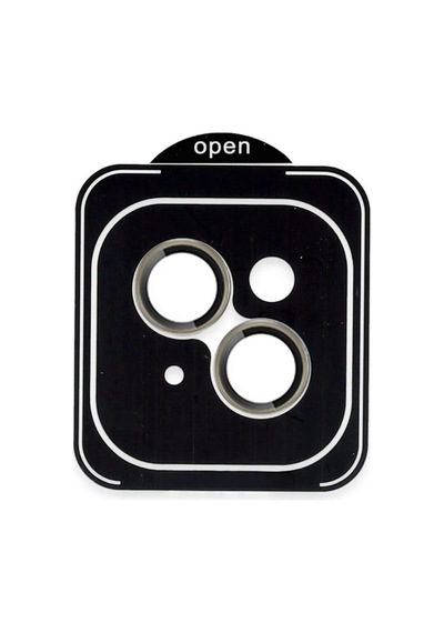 Joko Apple İphone 13 Pvd Metal Kamera Lens Darbeye Dayanıklı Tam Uyumlu - Natural Grey