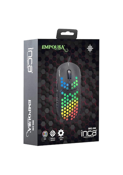 Inca IMG-346 Empousa RGB Makrolu Gaming Oyuncu Mouse