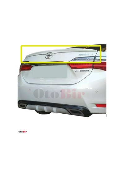 Toyata Corolla Spoiler 2014 Sonrası Modellere Uyumludur