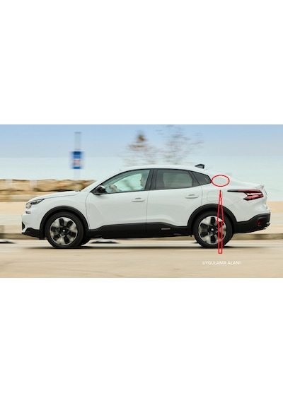 Dk Tuning Citroen C3 C4 C5 C6 Turuncu Gri Abs Yan Kanatlar Logo A