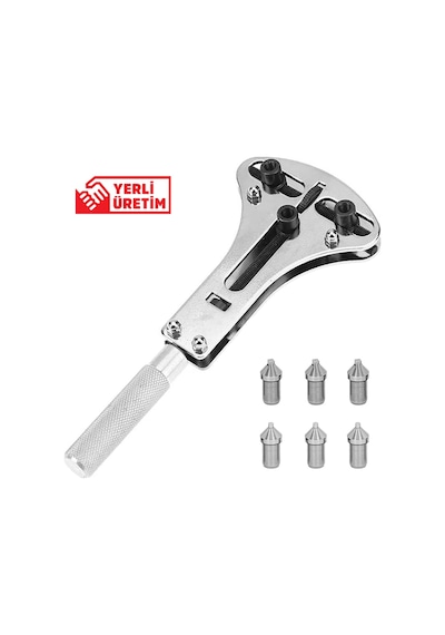 Büyük Boy 52Mm Çelik Saat Arka Kapak Açma Anahtarı Tamir Aparatı