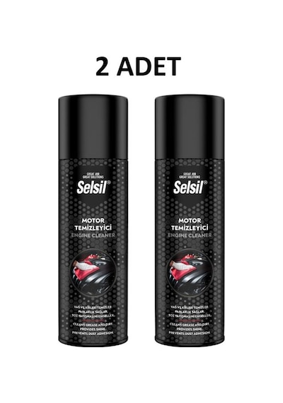 Selsil Susuz Motor Temizleme Spreyi 500ml 2 Adet