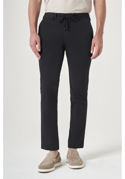 İmza Siyah Yan Cep Slim Fit Jogger Pantolon 1003260166