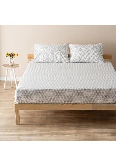 Mix &amp Amp Match Limoges %100 Pamuklu Tek Kişilik Çarşaf Seti Beyaz Genel