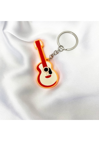 Mini Enstrüman Gitar Anahtarlık