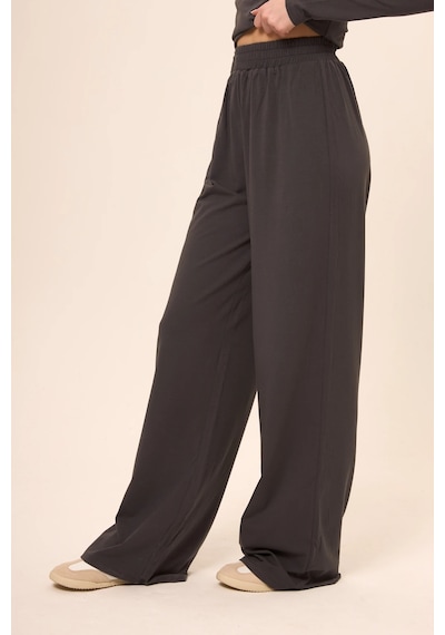 Zoor Ultra Soft Penye Modal Pantolon Füme