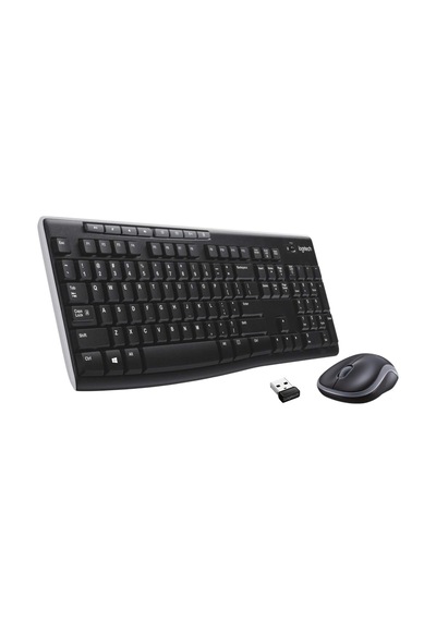 Mk270 Us Qwerty Combo Kablosuz Klavye Ve Fare Seti Siyah Diğer
