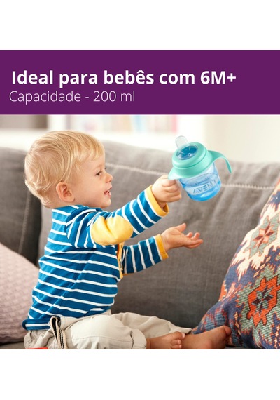 Philips Avent Eğitici Damlatmaz Bardak, 6 Ay+ Erkek Bebekler İçin Diğer