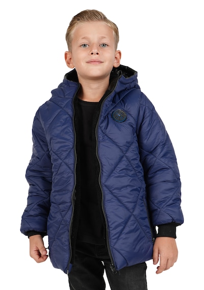 Merdia Kids Erkek Çocuk Su Ve Rüzgar Geçirmez İçi Kürklü Kapüşonlu Mont Baklava Desenli Lacivert Merdia Kids Erkek Çocuk Su Ve Rüzgar Geçirmez İçi Kürklü Kapüşonlu Mont Baklava Desenli Lacivert