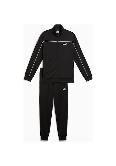 Puma Piping Erkek Siyah Eşofman Takımı 684852-01 Siyah