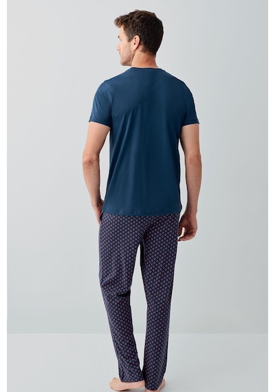 Arnetta Erkek Lacivert Pijama Takım Ar3684-s-v1 Lacivert