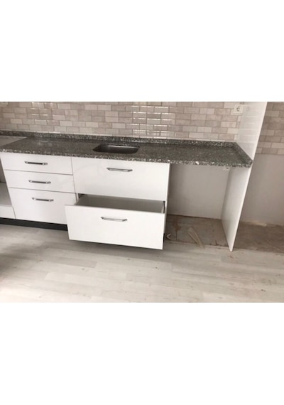 Rmr Dlgr 360 Cm Mutfak Dolabı Suntalam+Mdflam+ Hıghgloss Beyaz