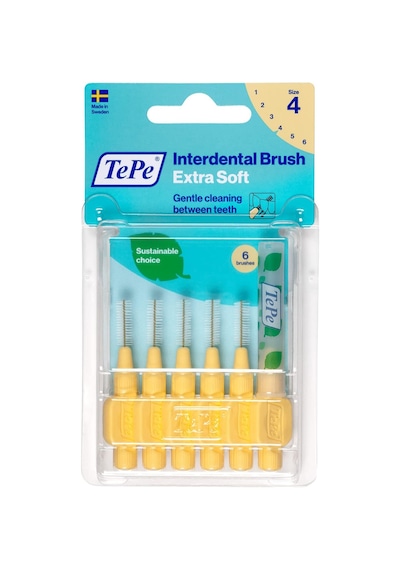 X-soft 0.7 Mm - Sarı Diş Arayüz Fırçası 1x 6 Adet