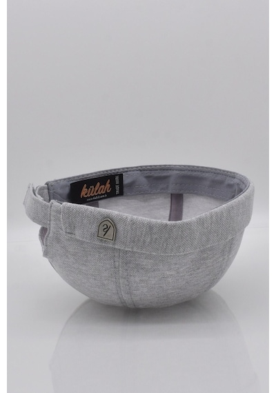 Külah Erkek Hipster Premium Cap Gri Docker Şapka-Gri-Standart