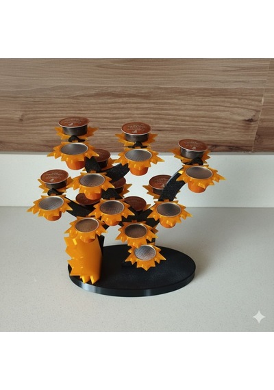 Akçaağaç Dekoratif Kahve Kapsül Standı Ve 2 Adet Bardak Altlığı-çift Taraflı Kullanım-37 Mm Ve 46 Mm Kapsül Uyumlu-mavi Sarı Akçaağaç Dekoratif Kahve Kapsül Standı Ve 2 Adet Bardak Altlığı-çift Taraflı Kullanım-37 Mm Ve 46 Mm Kapsül Uyumlu-mavi Sarı