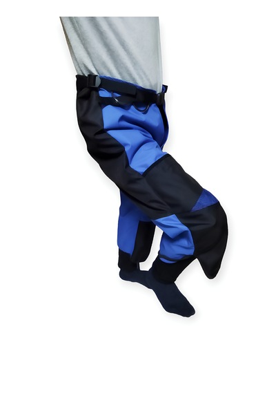 İctcanyonstore Neopren Üstü Kısa Koruma Pantolon Mavi - Siyah