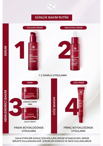 Yves Rocher Lift Pro Collagene Sıkılaştırıcı Ve Dolgunlaştırıcı Göz Kremi Bitkisel Kolajen Hyaluronik 14 Ml