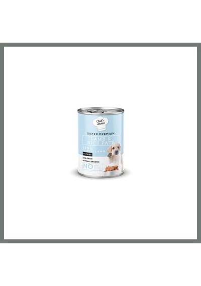Chefs Choice Pate Lamb Puppy Kuzulu Düşük Tahıllı Yavru Köpek Konservesi 400 Gr Mmbz