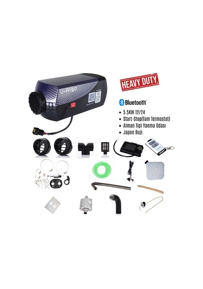 U-frigo 5.5kw Dizel Ortam Isıtıcı Bluetooth Start/stop - 12v/24v-1488
