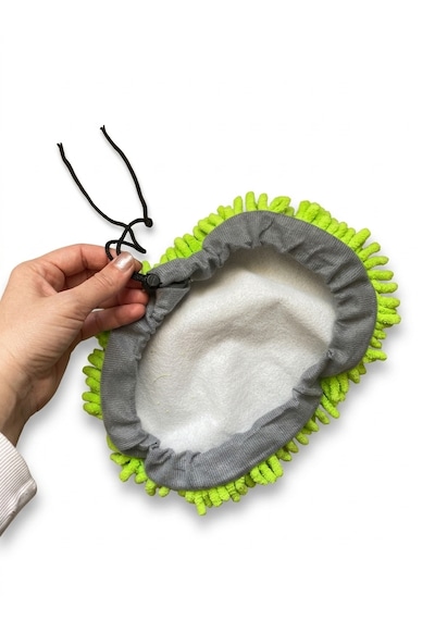 Hannah Araba Yıkama Fırçası İçin Yedek Paspas 2 Adet Ayarlanabilir Yumuşak Mikrofiber Paspas Başlığı