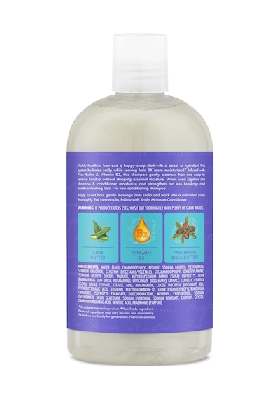 Shea Moisture Aloe Butter Saç Derisi Nemlendirici Şampuan 384ml Tüm Saçlar