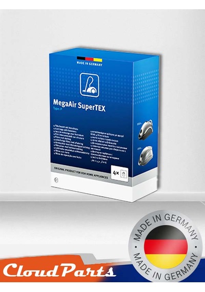 Bosch Uyumlu/siemens/profilo Elektrikli Süpürgeleri İle  Kağıt Toz Torbası P Tipi - 4 Torba Ve 1 Mikrofiltre luğu Sorunuz