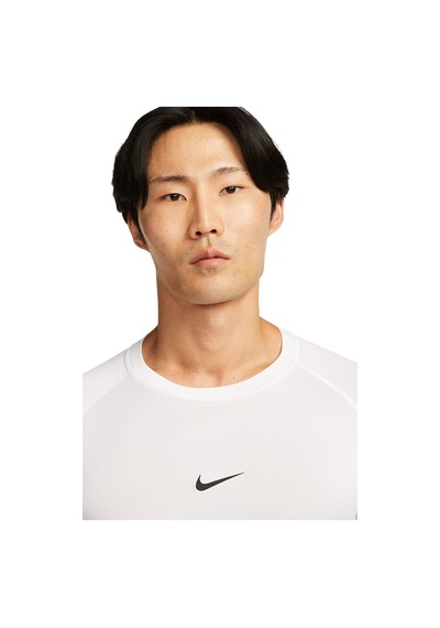 Nike Dri-fit Spor Erkek Tişort Beyaz