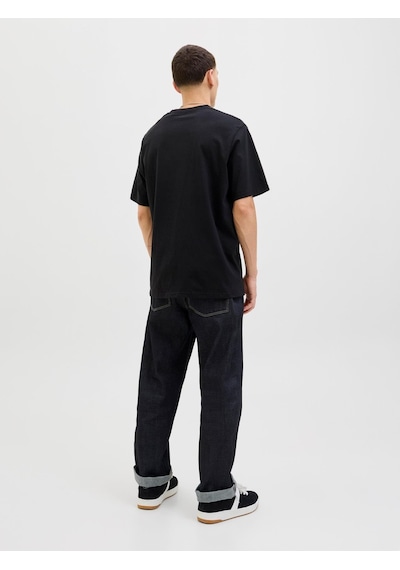 Jack & Jones Jjesoho Tee Ss Crew Neck Noos Erkek T-shirt-31721 Siyah