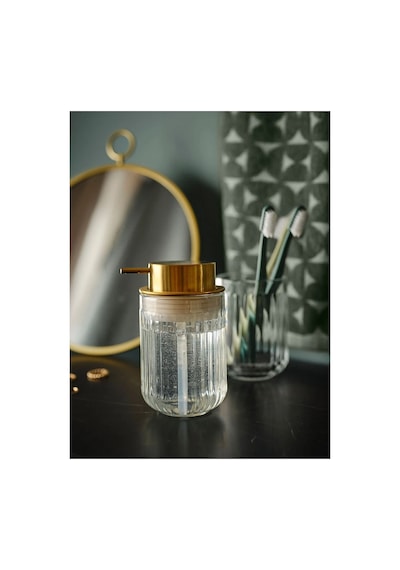 Ikea Sılvtjärn Sıvı Sabunluk 350 Ml 14 Cm Altın - Şeffaf