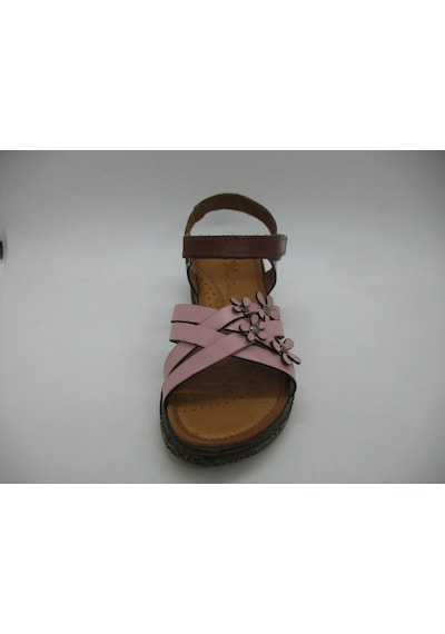 Trend Sandals 8328 Deri Ortopedik Kız Çocuk Sandaleti 26-29 Pembe