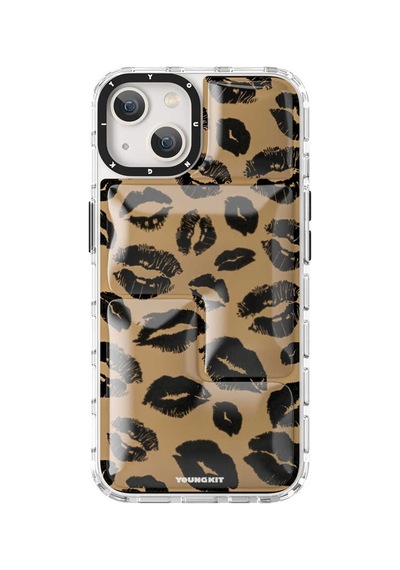 Youngkit Apple Uyumlu iPhone 13 Kılıf YoungKit Leopard Article Serisi Kapak ZORE-267392