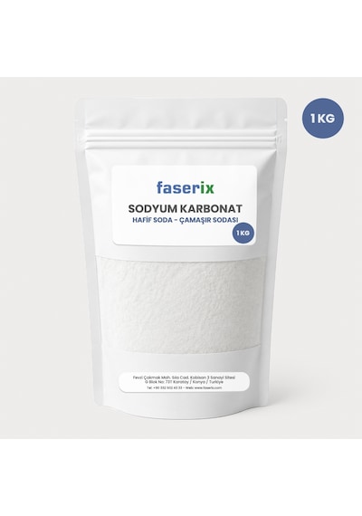 Şişecam Çamaşır Sodası Sodyum Karbonat Hafif Soda 1 Kg