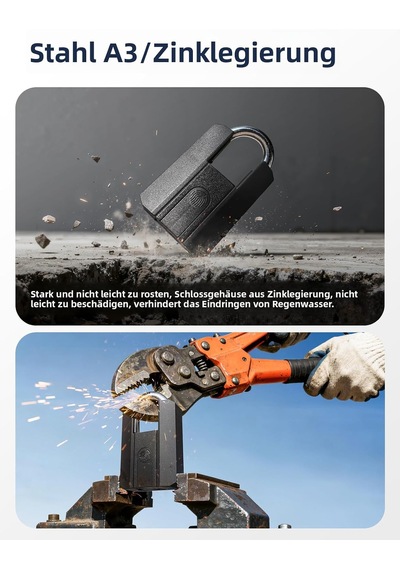 Akıllı Parmak İzi Kapı Kilidi, Şarj Edilebilir 1 Yıllık Pil 500mah , 4 Kilit Açma Yöntemi Parmak İzi/uygulam Genel