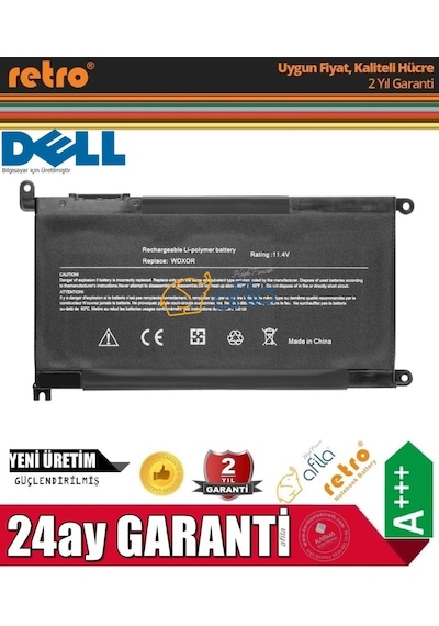 Dell Uyumlu İnspiron P69G. P69G001. P69G002 5368. 5378. 5379. 7368. 737