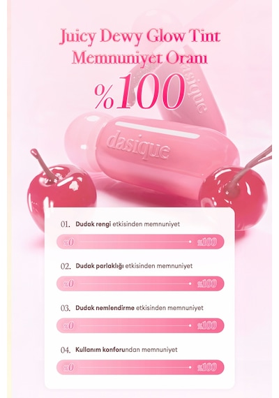 Dasique Juicy Dewy Glow Tint 06 Rosy Dew