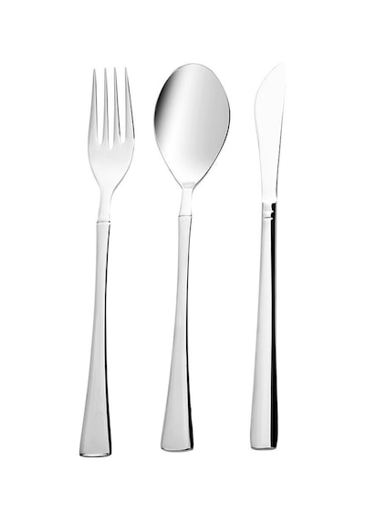 Karaca  Elegance Rayer Platin 12 Kişilik 72 Parça Çatal Kaşık Bıçak Takımı