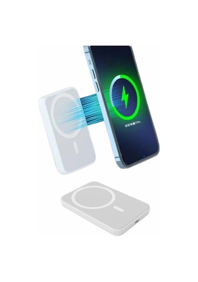 Znv Zenvia Mey İthalat İos Uyumlu Magsafe Kablosuz 15w Şarj Powerbank Magesafe Znv2025 Cmn