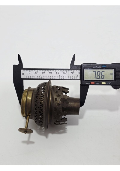 Antika Gaz Lambası Mekanizma Başlığı 019 Altın