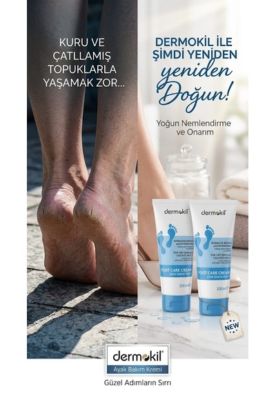 Ayak Bakım Kremi Dermokil 100 Ml