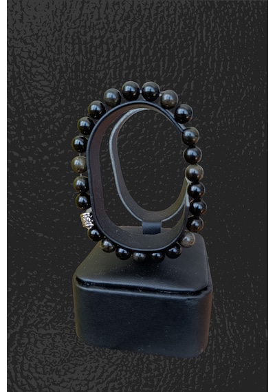Obsidyen Taşı Doğal Taş Bileklik Doğal Volkanik Cam Minerali Orijinal Taş Karışık Renk Karışık Renk Obsidyen Taşı Doğal Taş Bileklik Doğal Volkanik Cam Minerali Orijinal Taş Karışık Renk Karışık Renk
