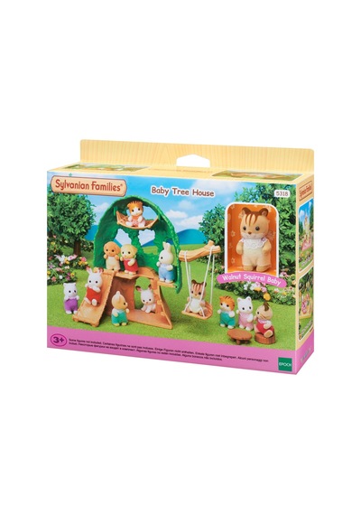 5318 Sylvanian Families Bebek Ağaç Evi +3 Yaş Çok Renkli